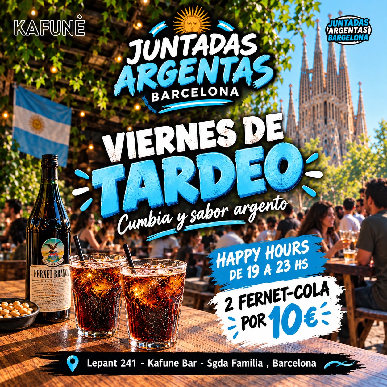 Asado argentino en Barcelona